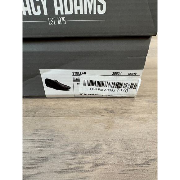 Stacy Adams Stellar Slip On Multi-Colored Black Loafer Men\'s 15 EU 48 NEW in Box main image 4